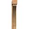 Ekena Millwork Thorton Block Rough Sawn Bracket w/ Offset Brace, Western Red Cedar, 8"W x 48"D x 48"H BKT0806X48X48THR05RWR - alternate 4